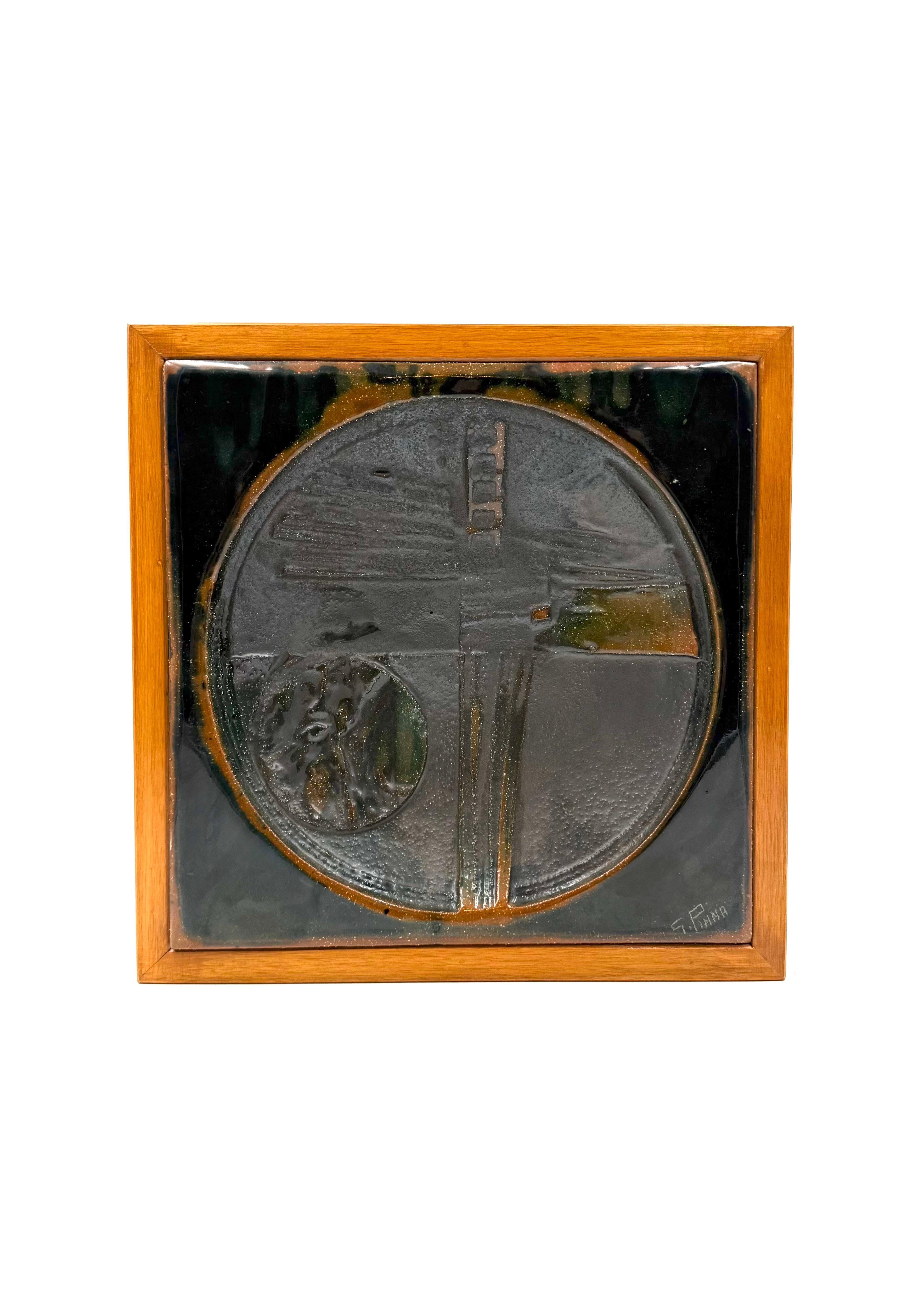 Gianni Pinna, Keramikaufsatz / sculpture vide poche, Italien 1970 im Zustand „Hervorragend“ im Angebot in Firenze, IT