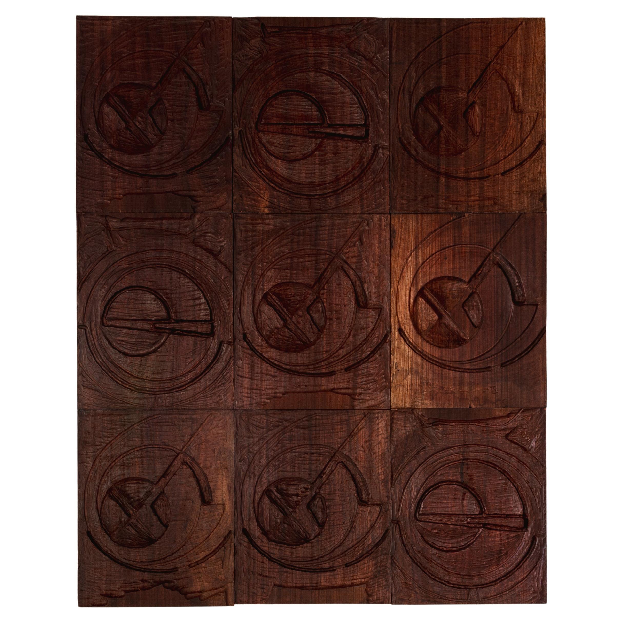 Gianni Pinna "Lo Spazio" Wall Panel, 1970 im Angebot
