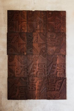 Gianni Pinna "Natura Umana" Wall Panel, 1970