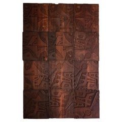 Gianni Pinna "Natura Umana" Wall Panel, 1970