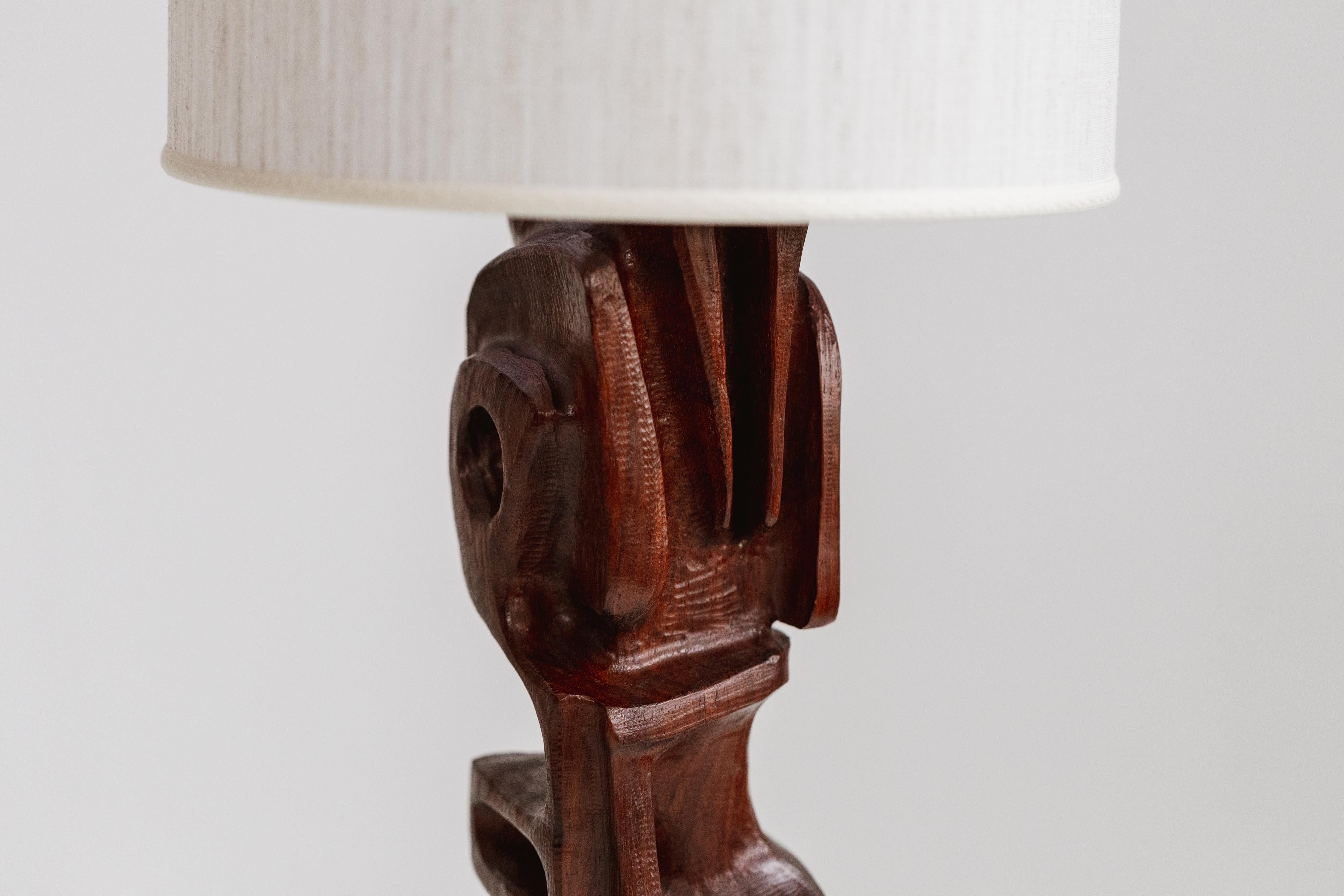 Lámpara escultórica de sobremesa Gianni Pinna, 1970 Moderno de mediados de siglo en venta