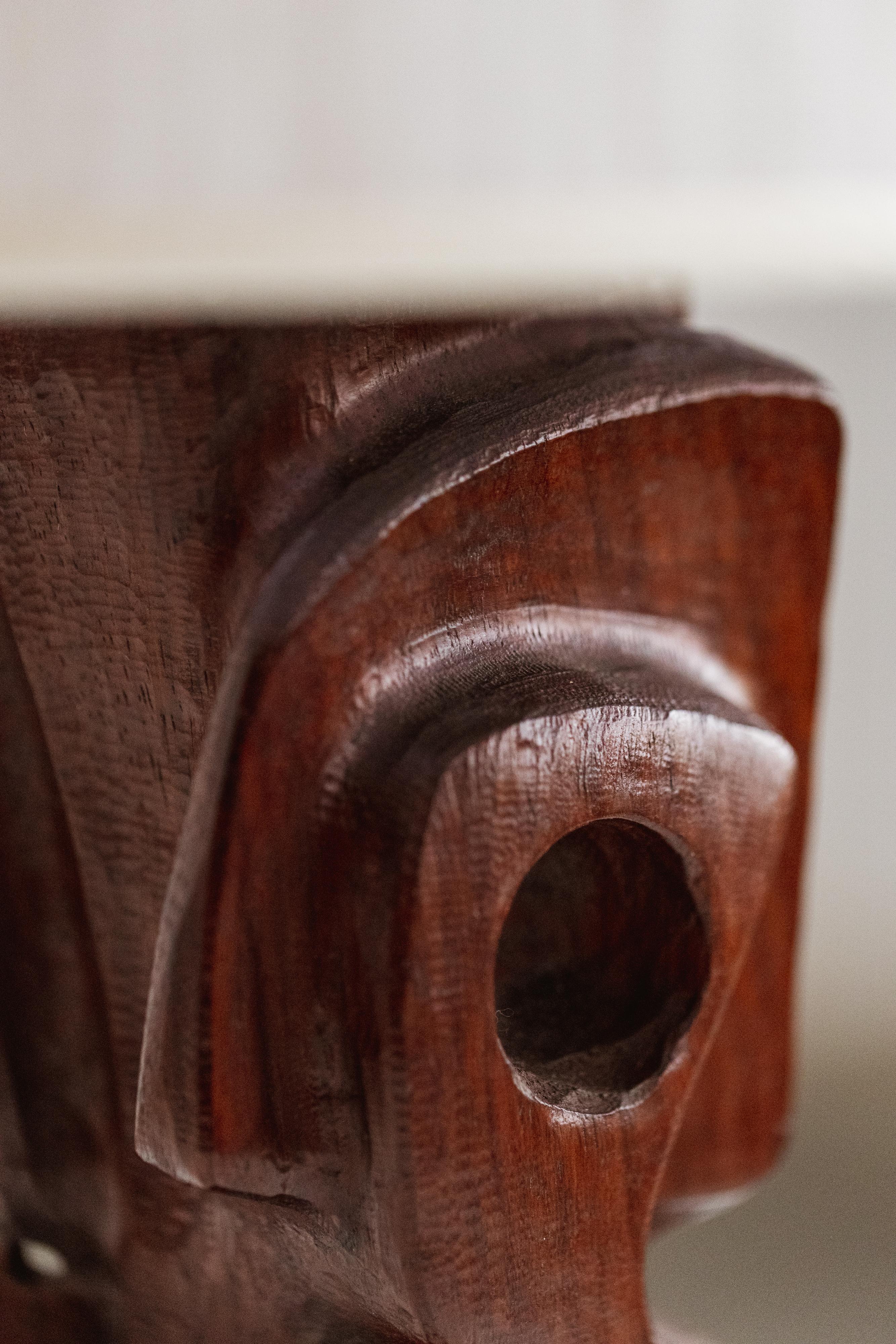 Lámpara escultórica de sobremesa Gianni Pinna, 1970 en venta 1