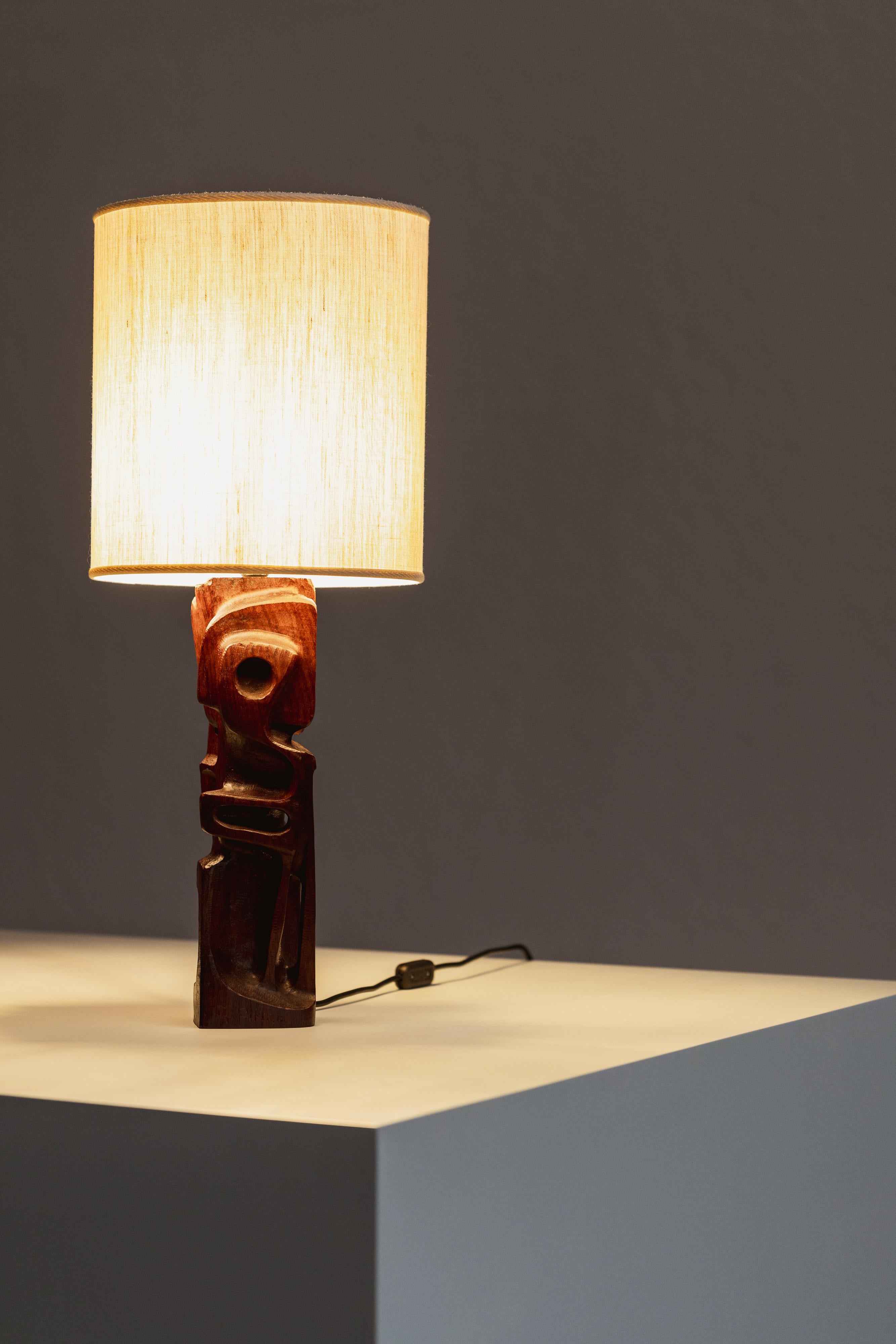 Lámpara escultórica de sobremesa Gianni Pinna, 1970 en venta 2