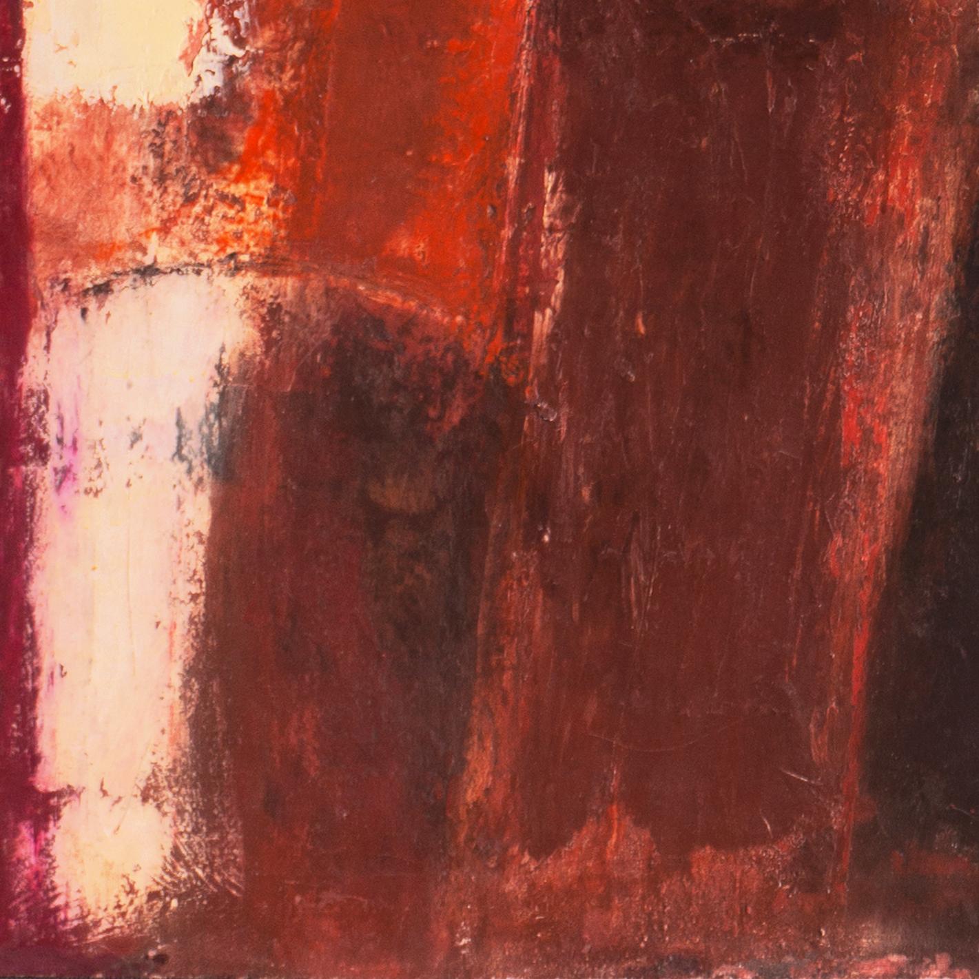 « Paysage abstrait, châtaignier et corail », Biennale de Venise, lauréat du prix Michetti - Abstrait Painting par Gianni Pisani