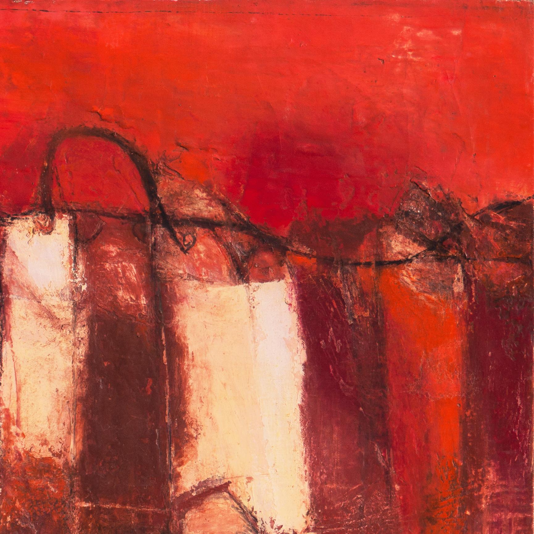 « Paysage abstrait, châtaignier et corail », Biennale de Venise, lauréat du prix Michetti en vente 2