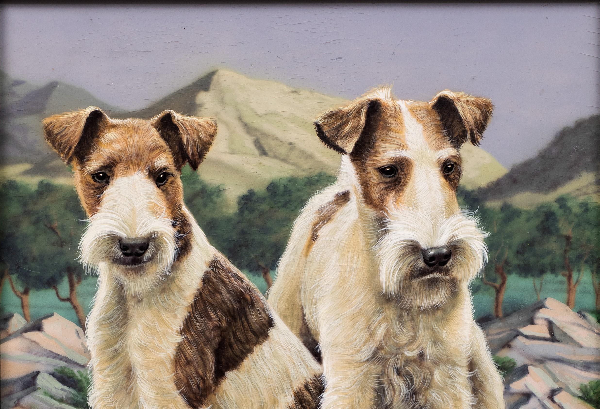 Pair of Terriers, Gianni Reggio (Italian, 1898-1961) For Sale 7