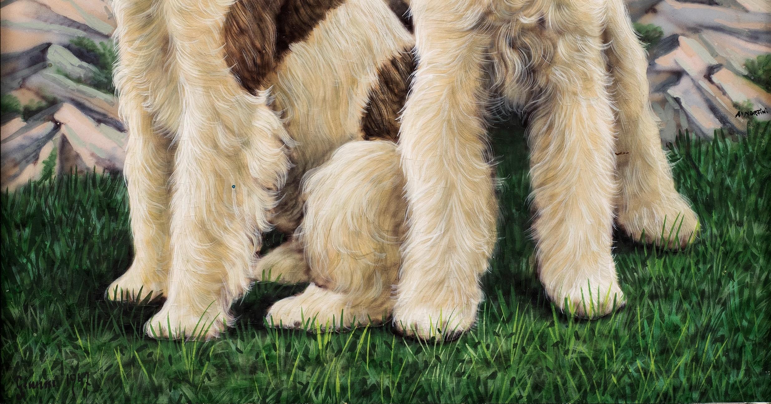 Pair of Terriers, Gianni Reggio (Italian, 1898-1961) For Sale 8