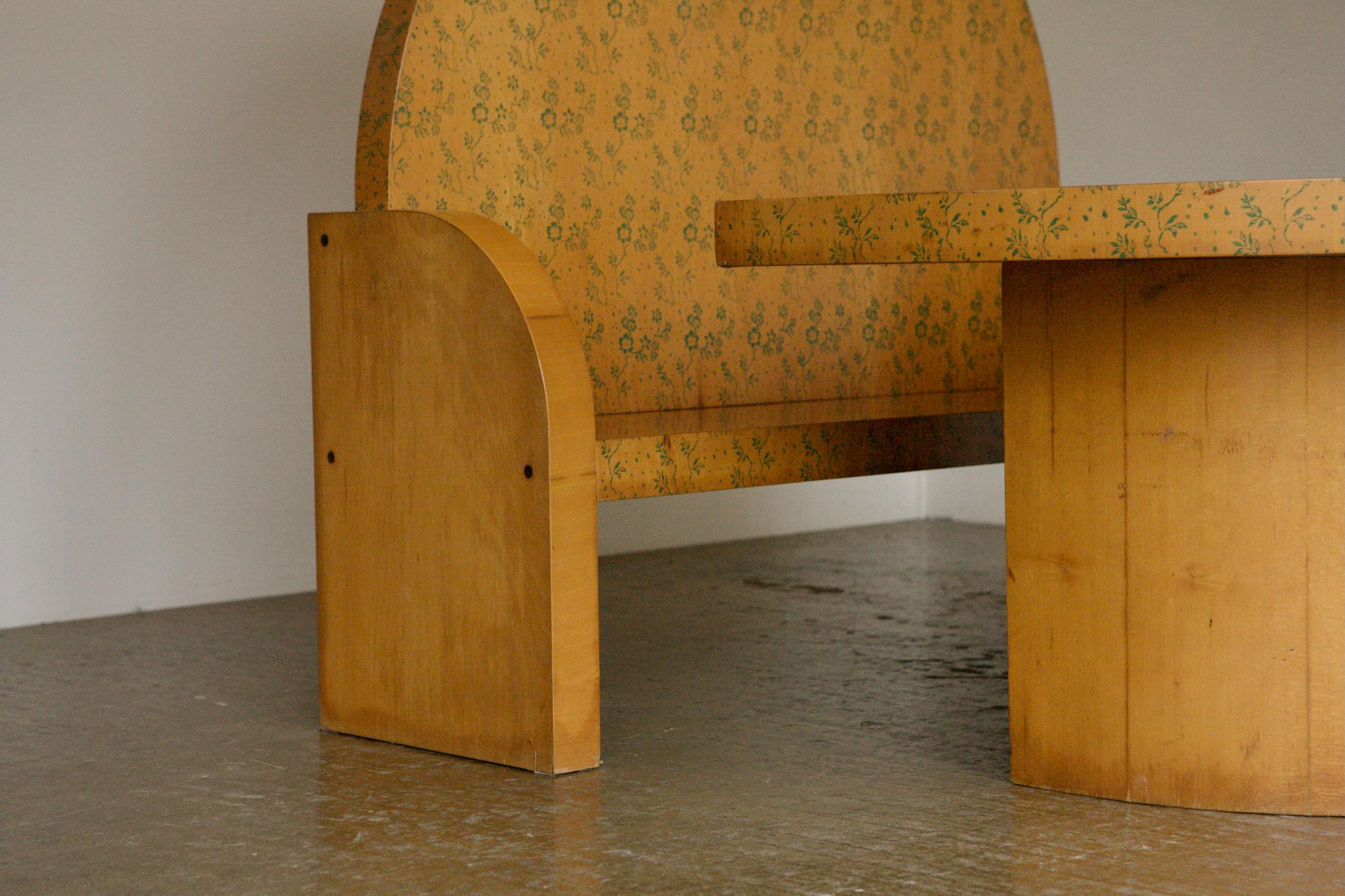Gianni Ruffi Bench and Table In Good Condition For Sale In London, GB