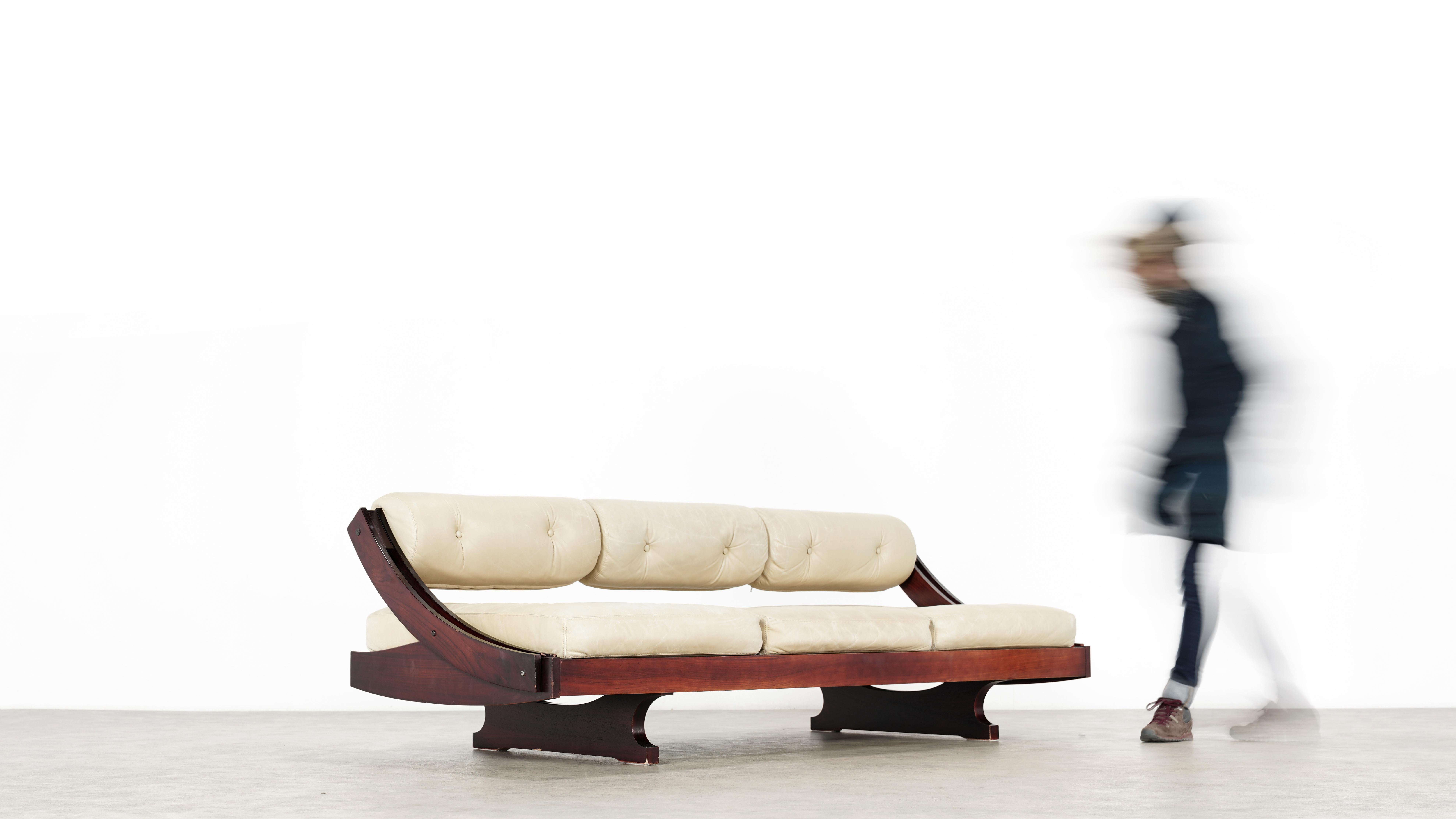 Mid-Century Modern Gianni Songia, Daybed GS 195 and Sofa, 1963 for Sormani, Handmade in Italy