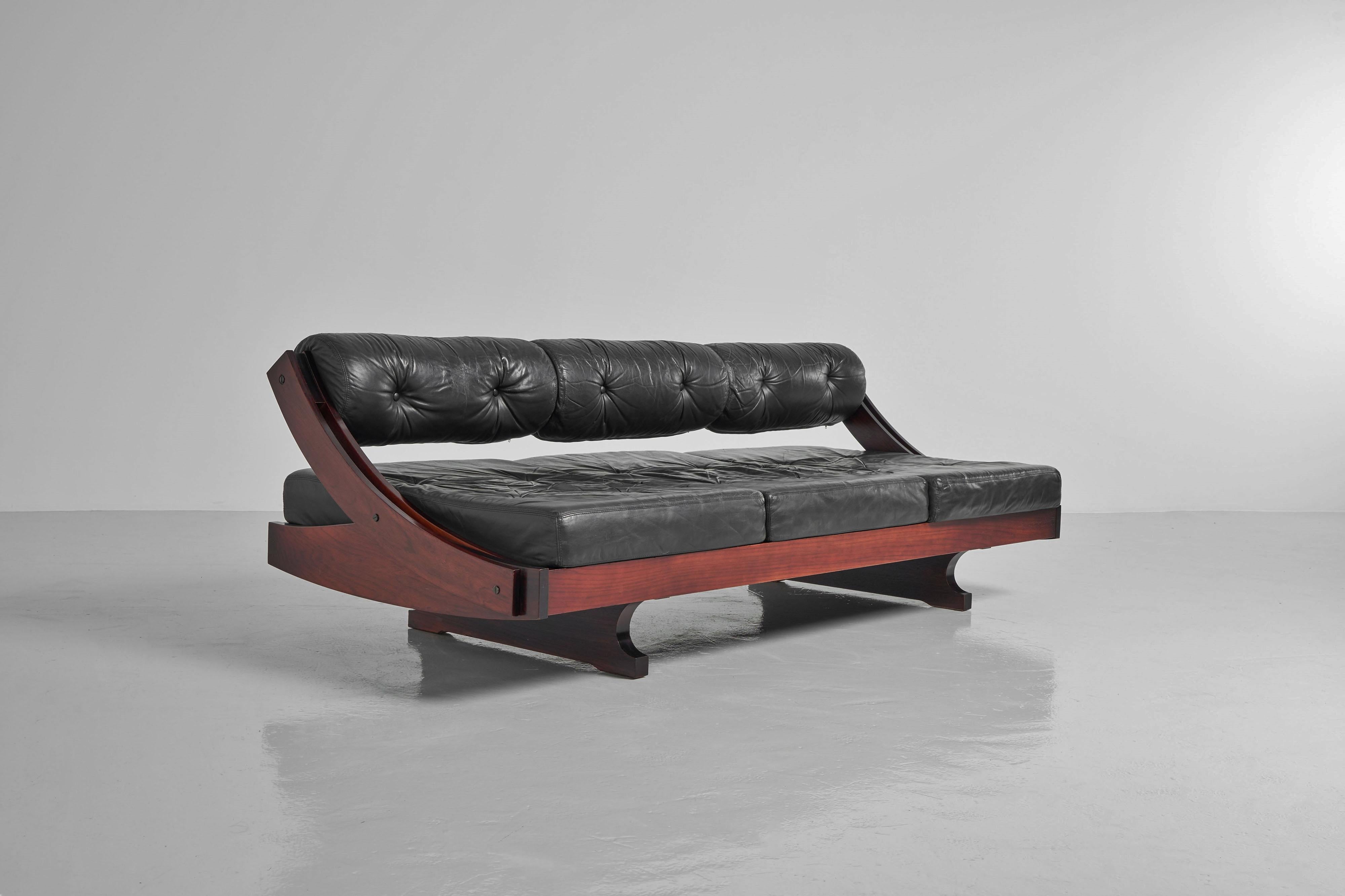 Mid-20th Century Gianni Songia daybed sofa GS195 Sormani Italy 1963