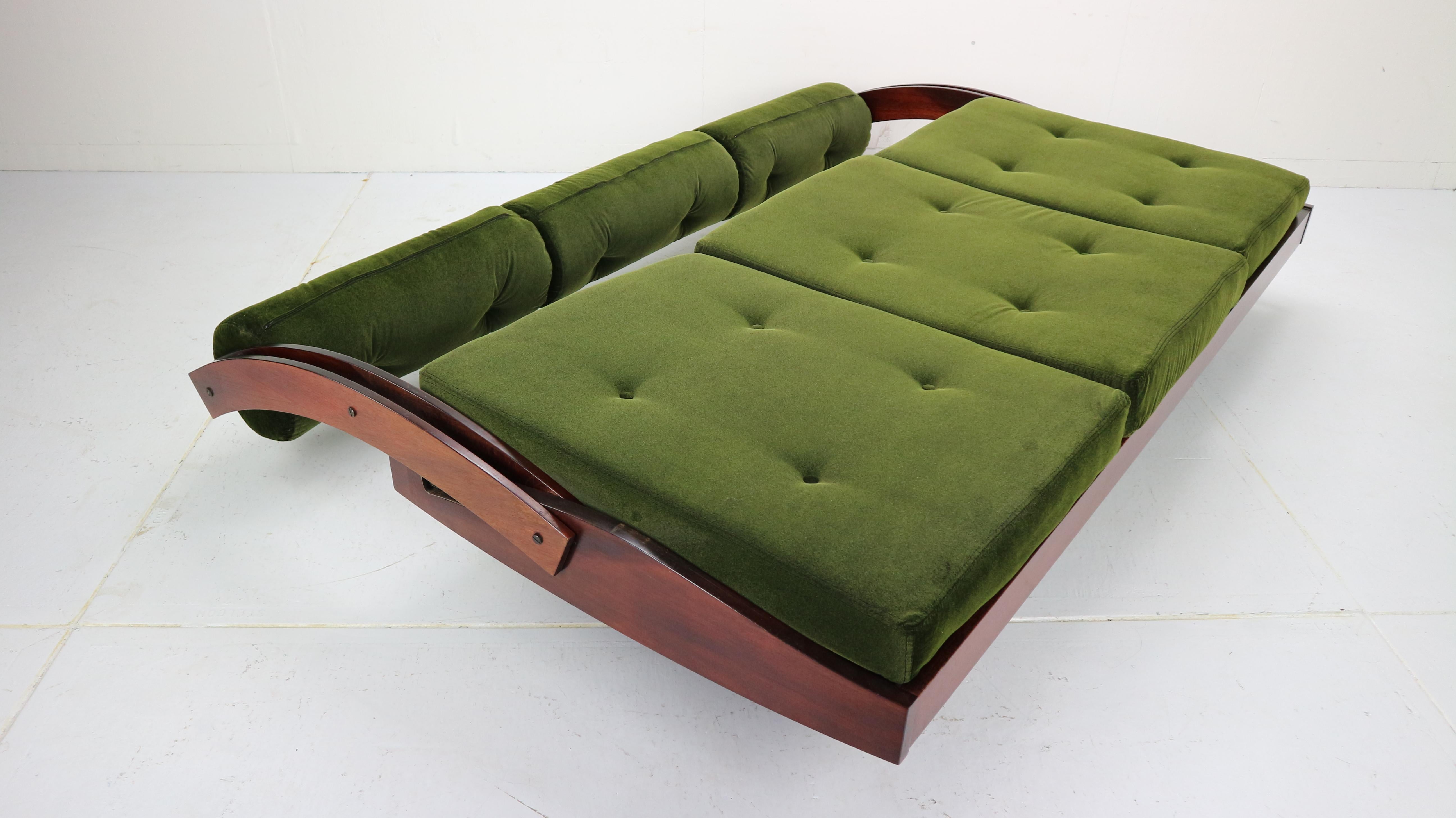 Gianni Songia GS195 Daybed, Sleeping Sofa for Sormani, Italy, 1970s 4