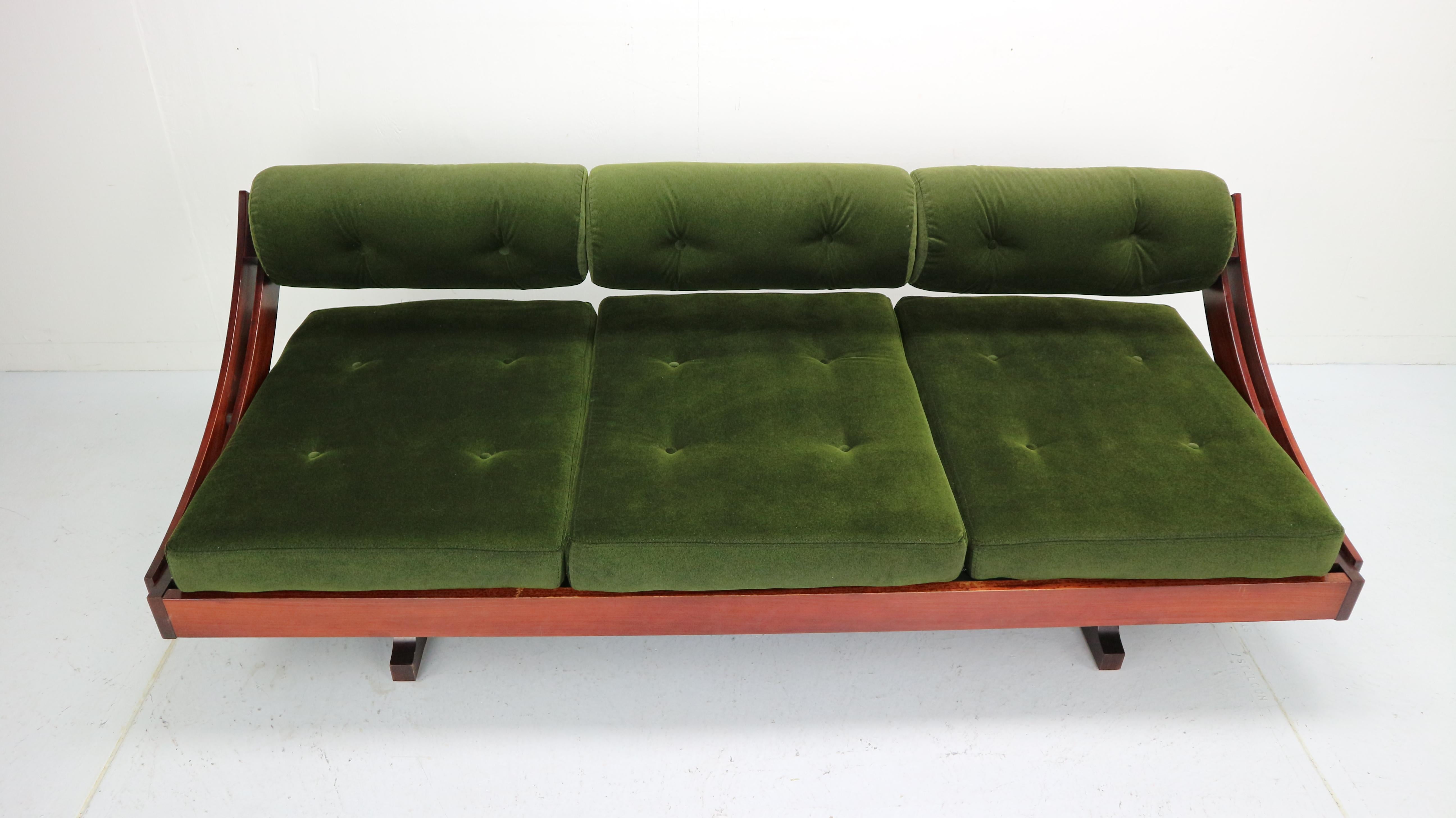 Gianni Songia GS195 Daybed, Sleeping Sofa for Sormani, Italy, 1970s In Good Condition In The Hague, NL