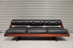 Gianni Songia GS195 Leather Daybed and Sofa for Sormani, Italy, 1963