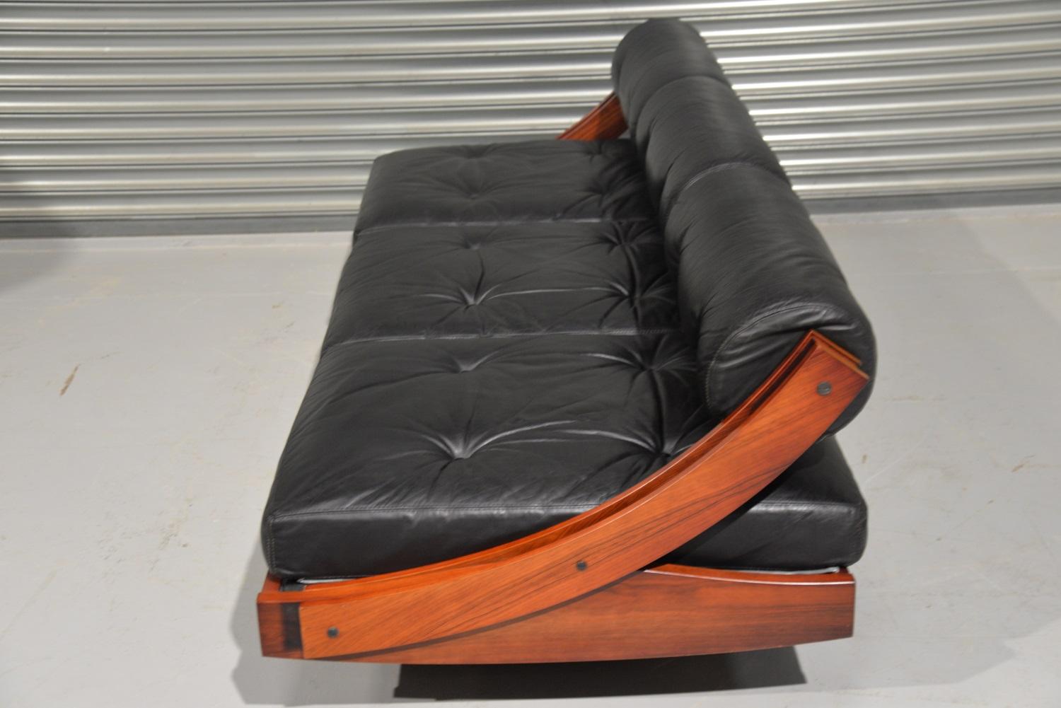 Gianni Songia GS195 Leather Daybed and Sofa for Sormani, Italy, 1963 (Italienisch) im Angebot