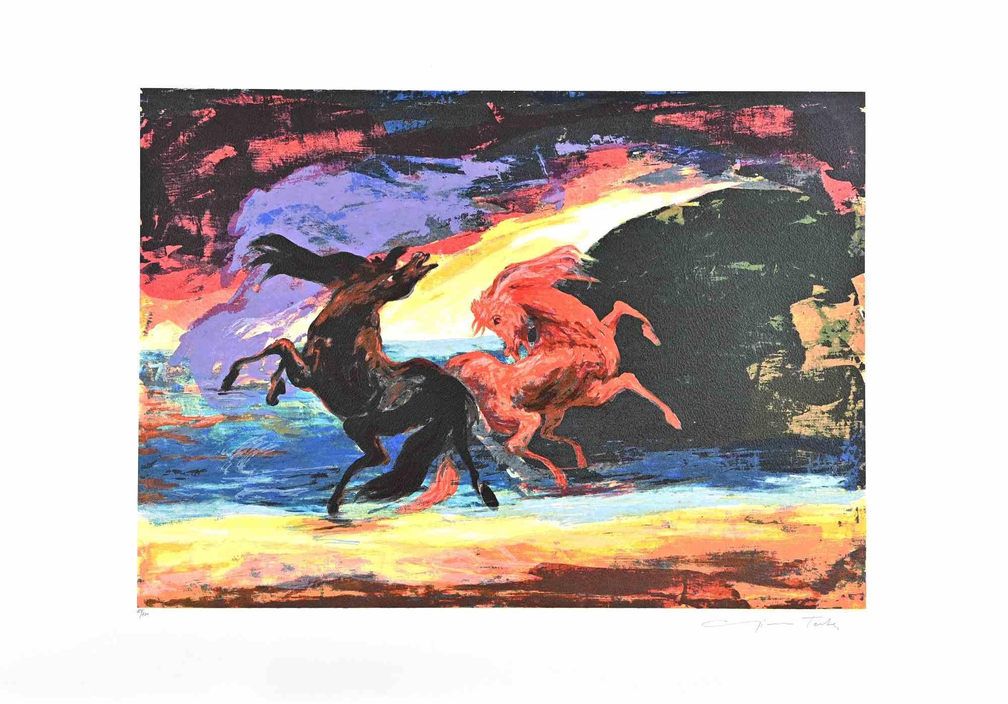 Recall – Siebdruck von Gianni Testa – Ende des 20. Jahrhunderts
