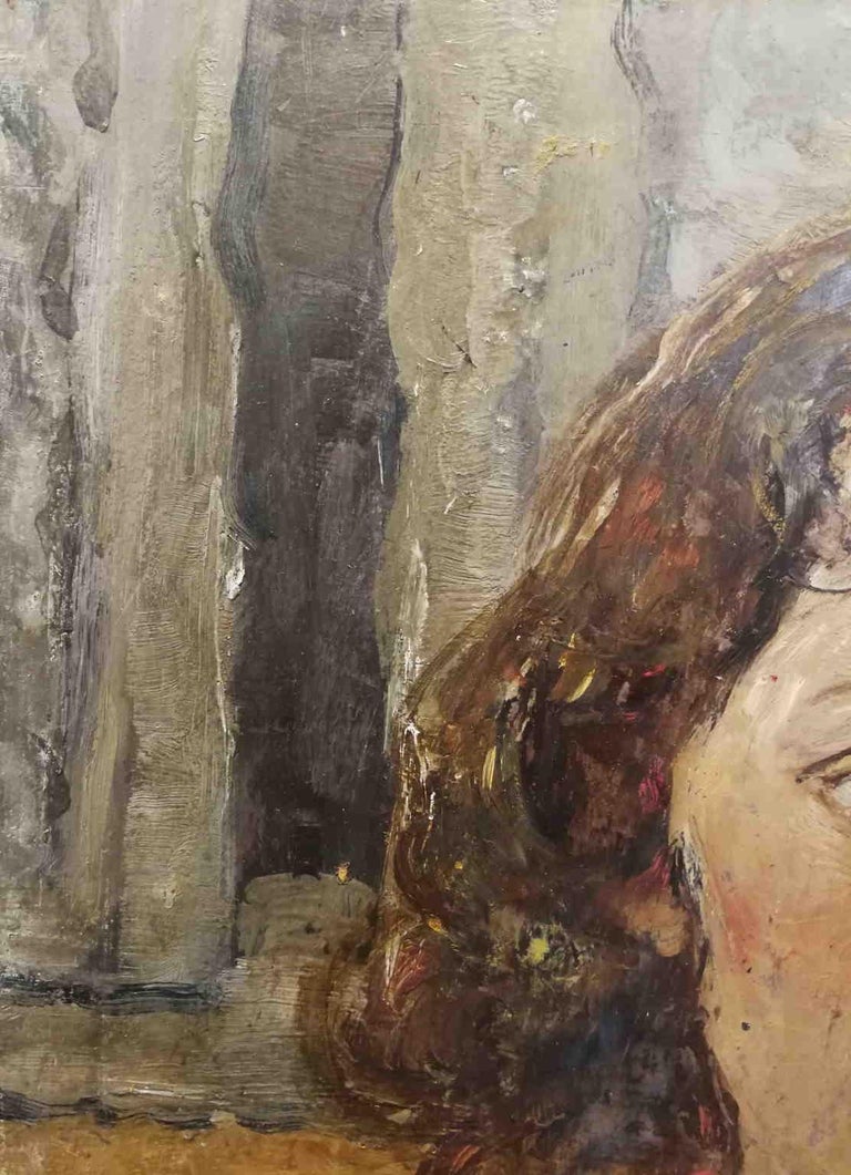 Gianni Gianni Lady in Red Portrait Painting 20