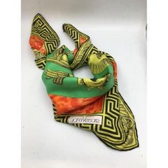 Gianni Versac Vintage Silk Neckerchief in Multicolour