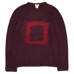 Gianni Versace 1980s "O" Mohair Sweater
