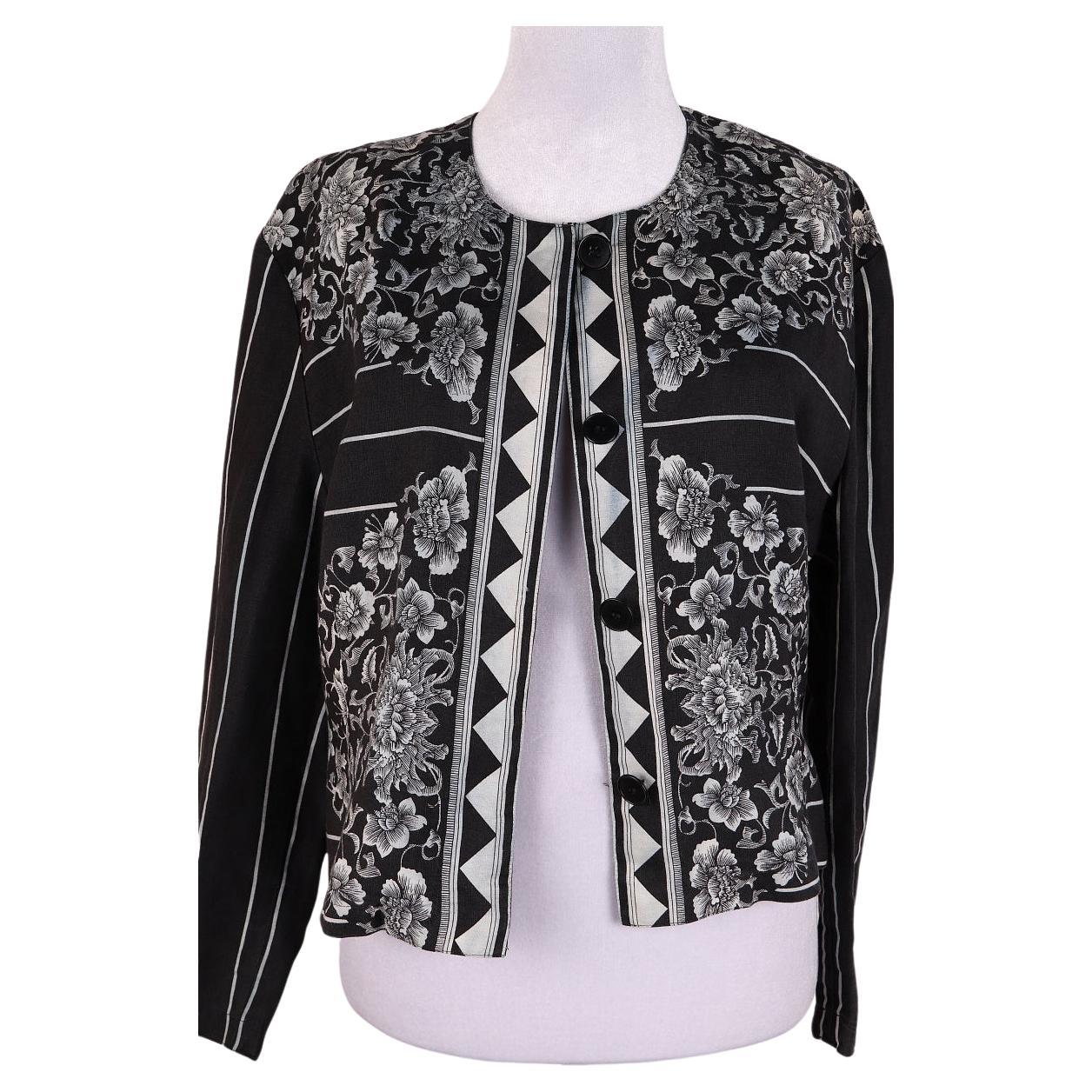 Gianni Versace 1989 linen jacket