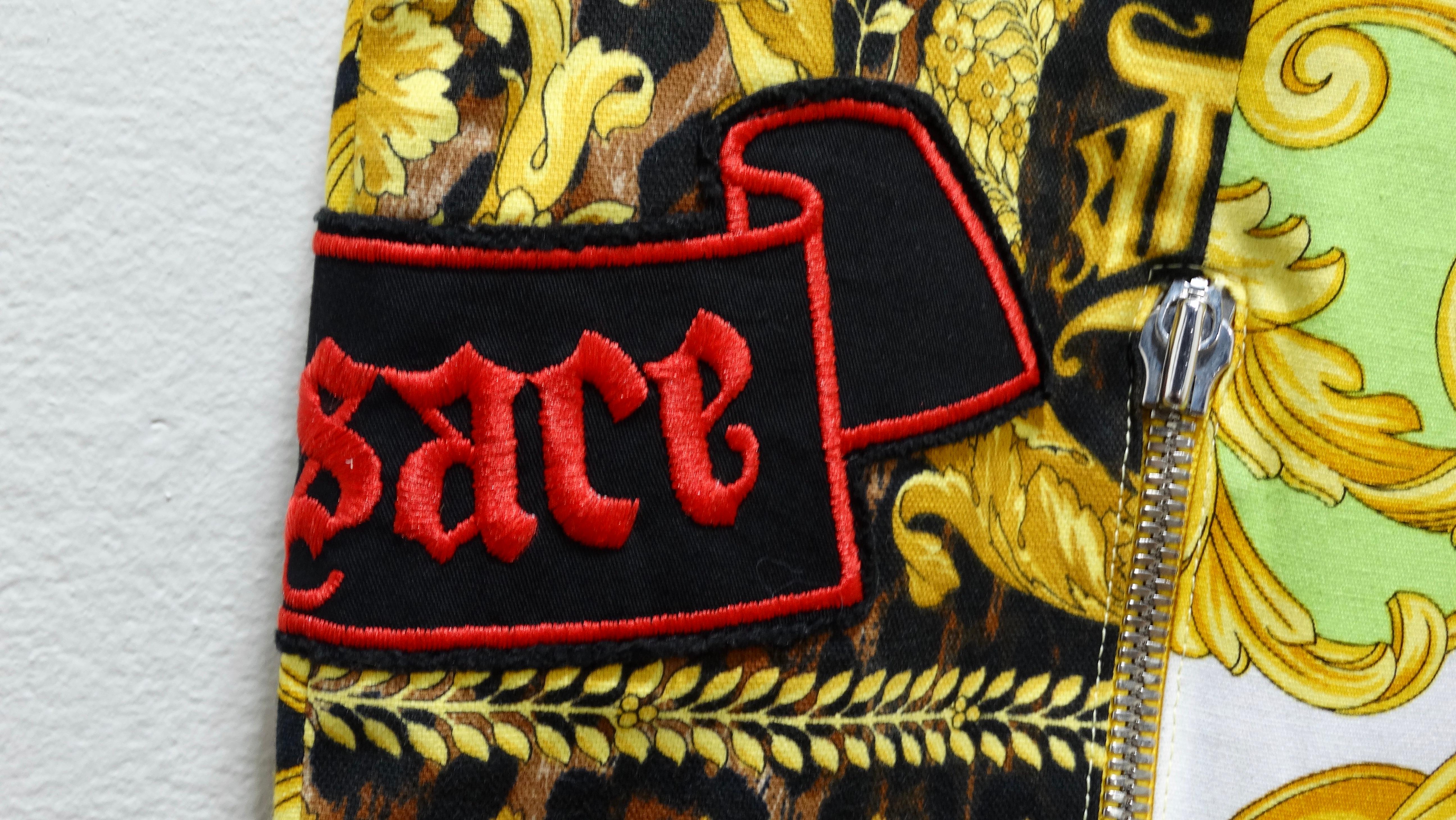 Gianni Versace Patchwork-Hose mit Patchwork-Muster, 1990er Jahre im Angebot 5