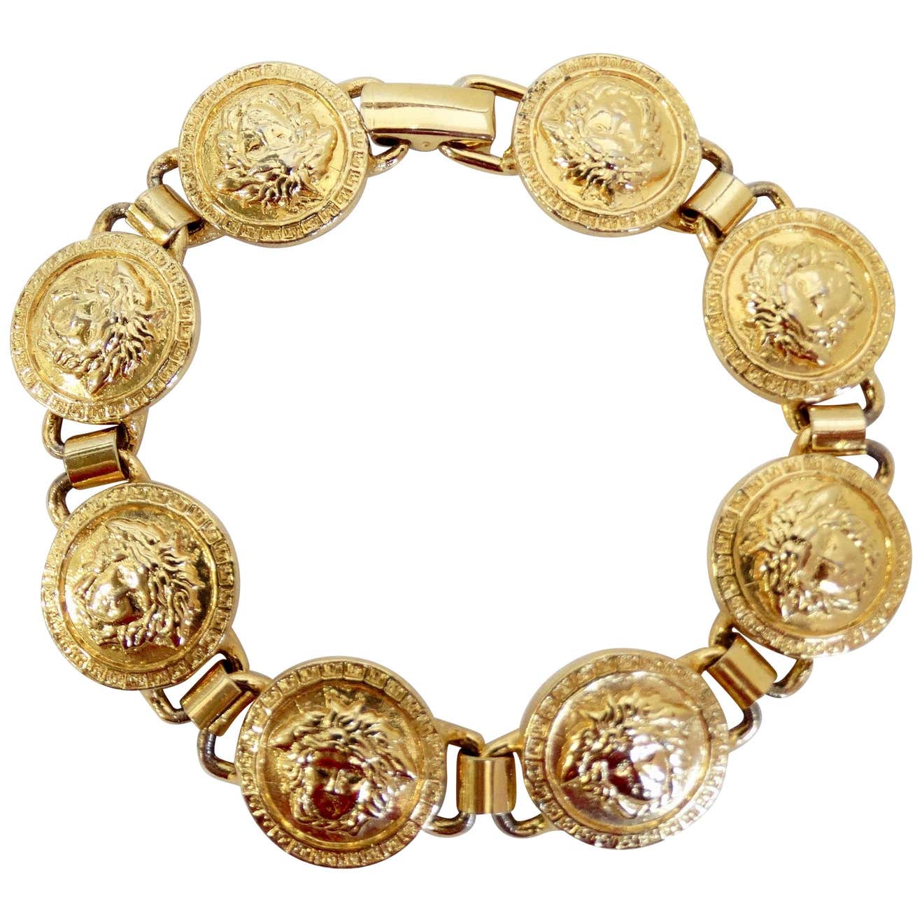 Gianni Versace 1990s Medusa Medallion Bracelet at 1stDibs | pay weekly ...