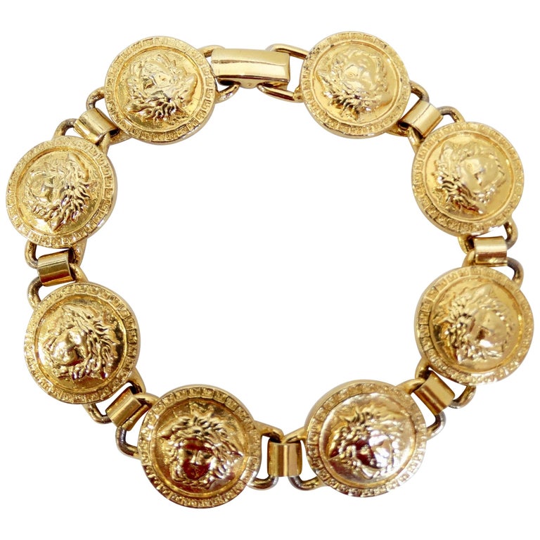 Inheems Regan voetstuk Gianni Versace 1990s Medusa Medallion Bracelet at 1stDibs | pay weekly  carpets newcastle, signature pearl cabinets