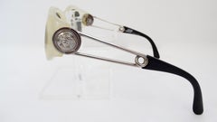 Gianni Versace 1990s Safety Pin Sunglasses