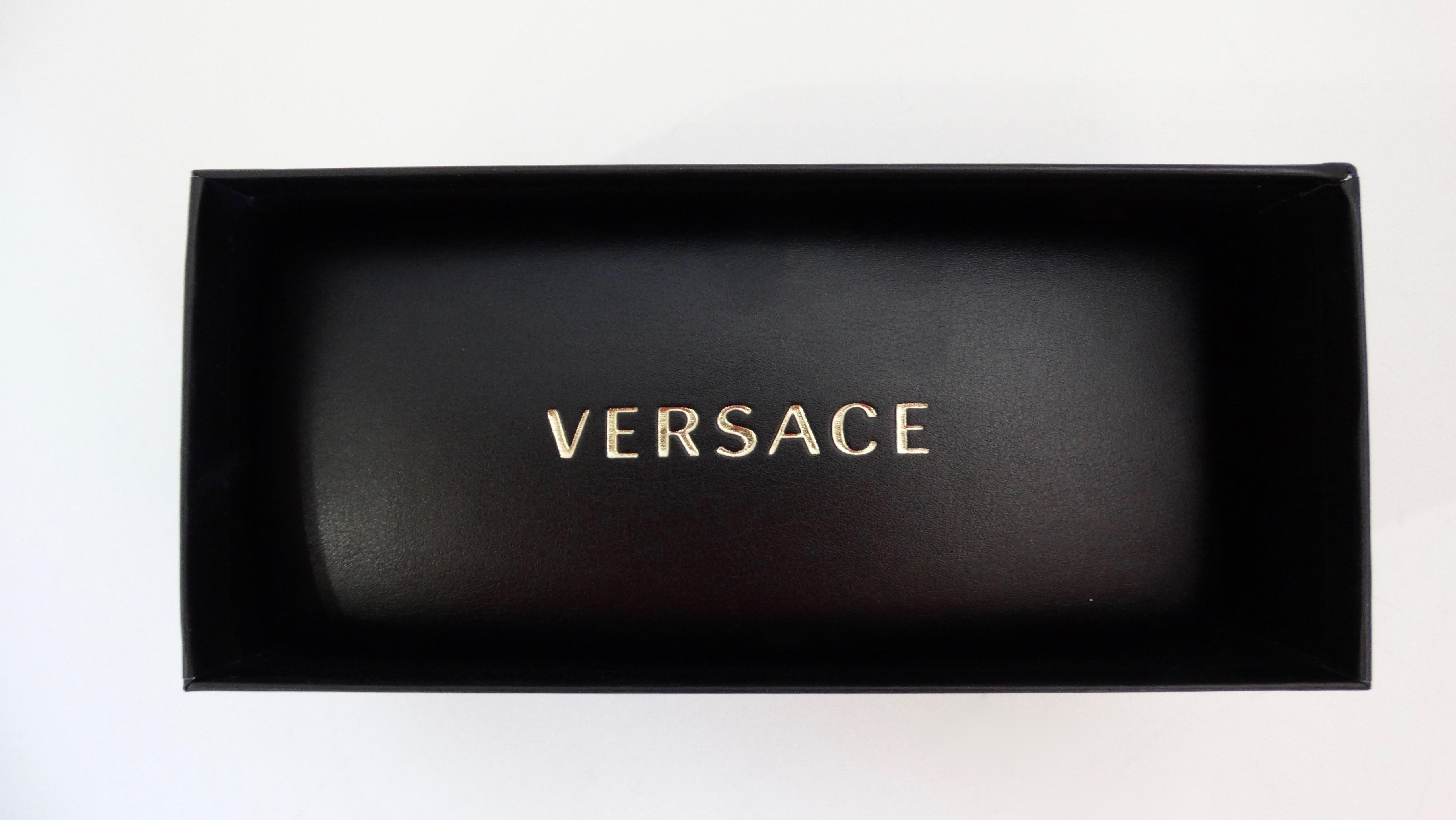 Gianni Versace 1990s Studded Wrap Sunglasses 3