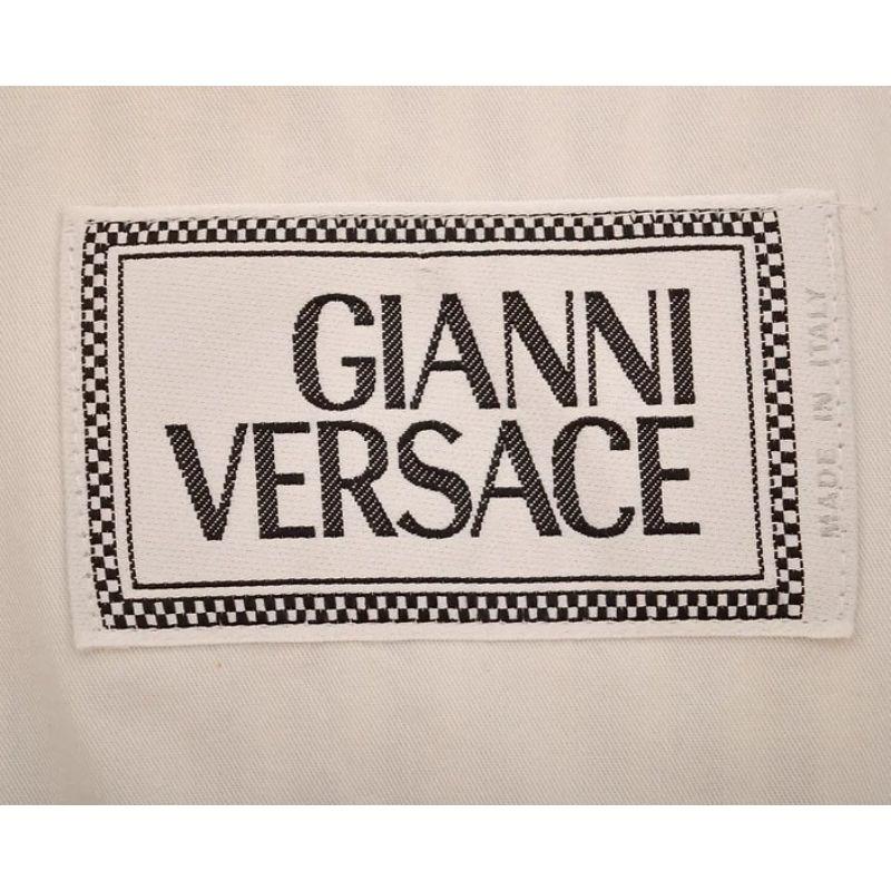 Donna Gianni Versace 1990's Vintage 3/4 Sleeve Pinstripe Crop Bomber Mens Jacket