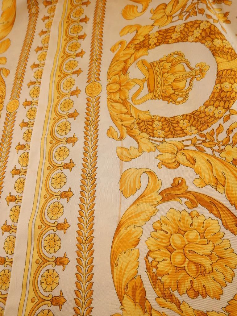 Gianni Versace 1994 Barocco - Chemise en soie en vente 8