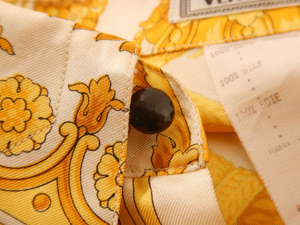 Gianni Versace 1994 Barocco - Chemise en soie en vente 9