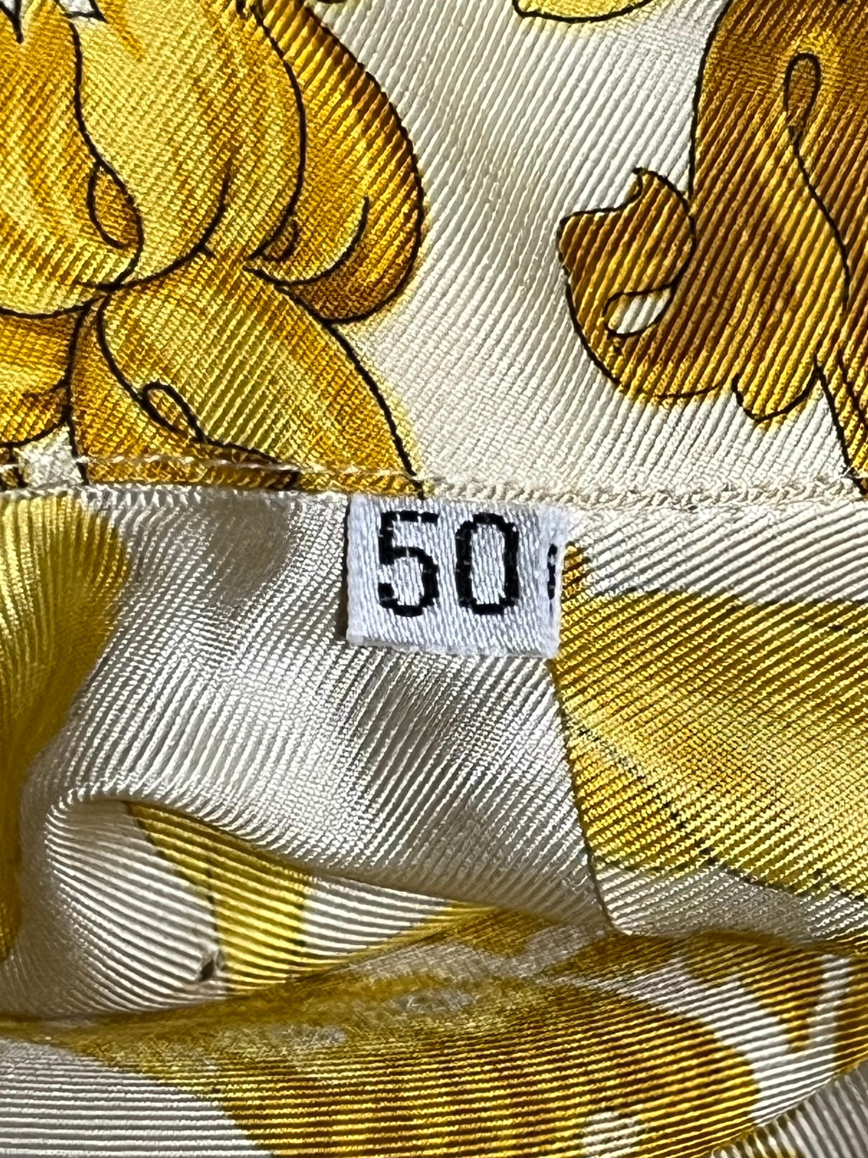 Gianni Versace 1994 Barocco - Chemise en soie en vente 2