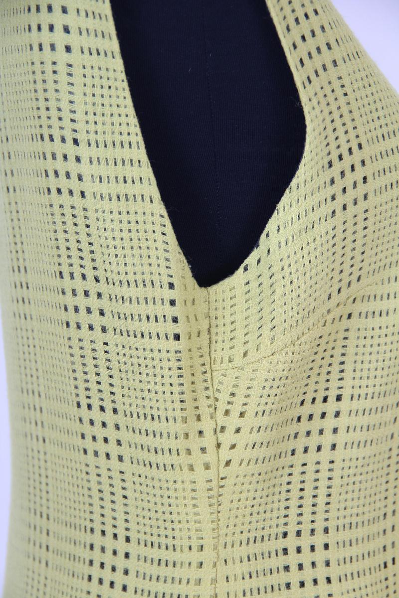 Beige Robe Gianni Versace 1998 en angora de laine en vente