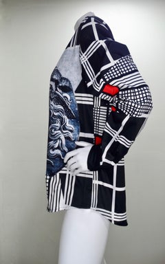 Gianni Versace 2000s Geometric Medusa Shirt