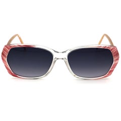 Gianni Versace 80s pink sunglasses for women