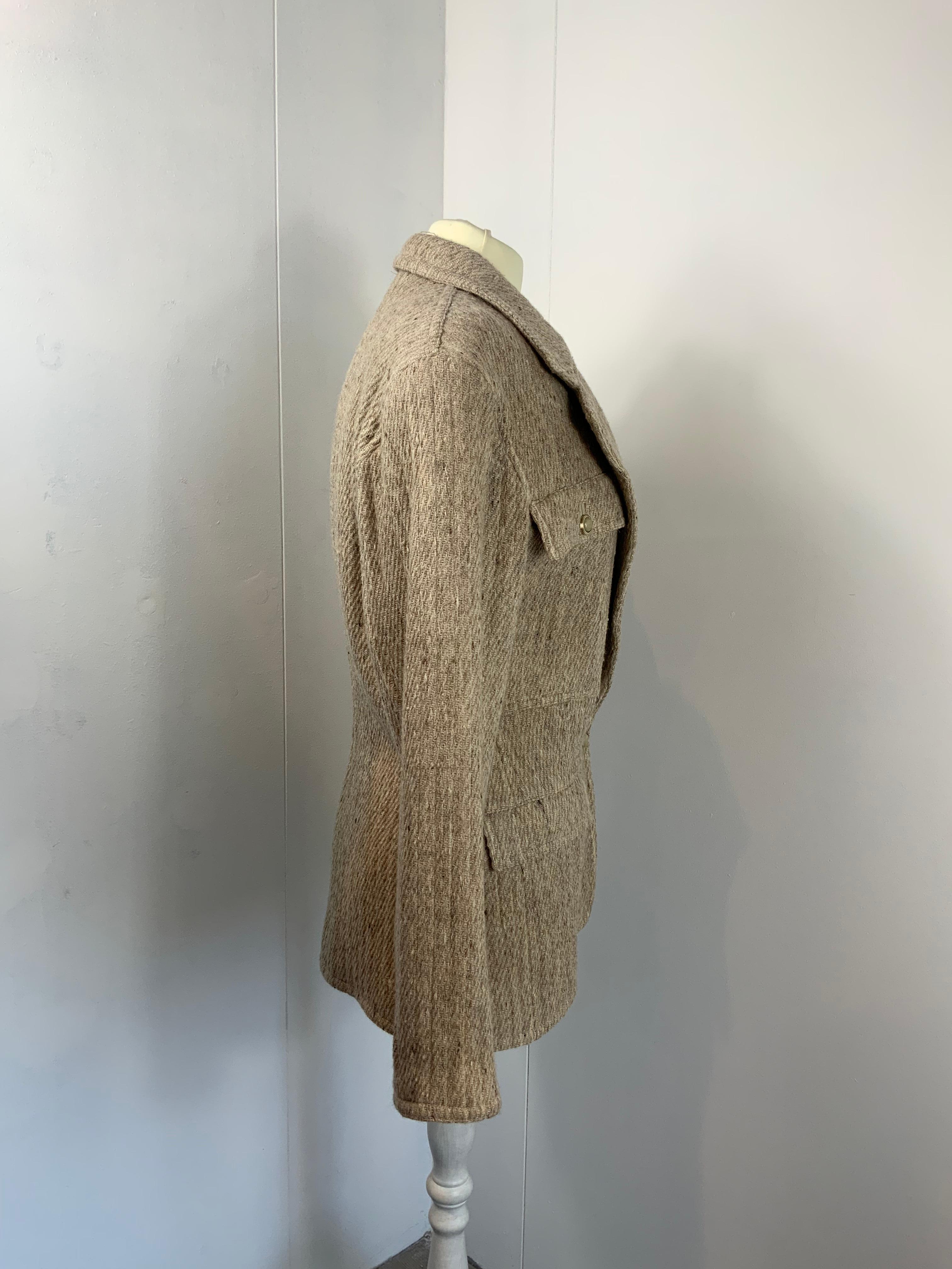 versace wool jacket