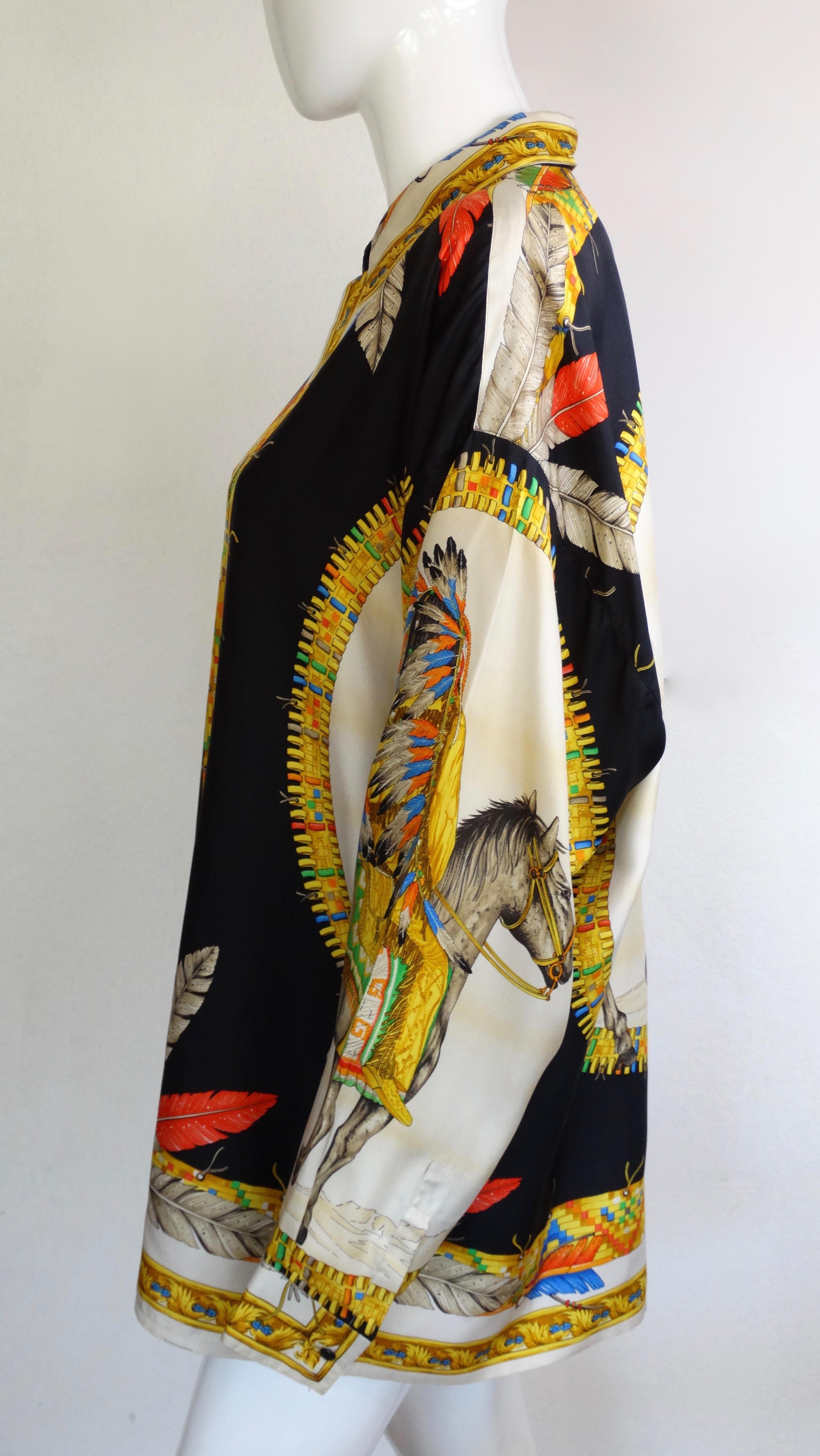 native american print shirts