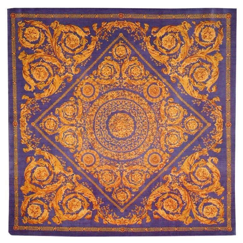 Gianni Versace, Golden Ramage Rug For Sale at 1stDibs