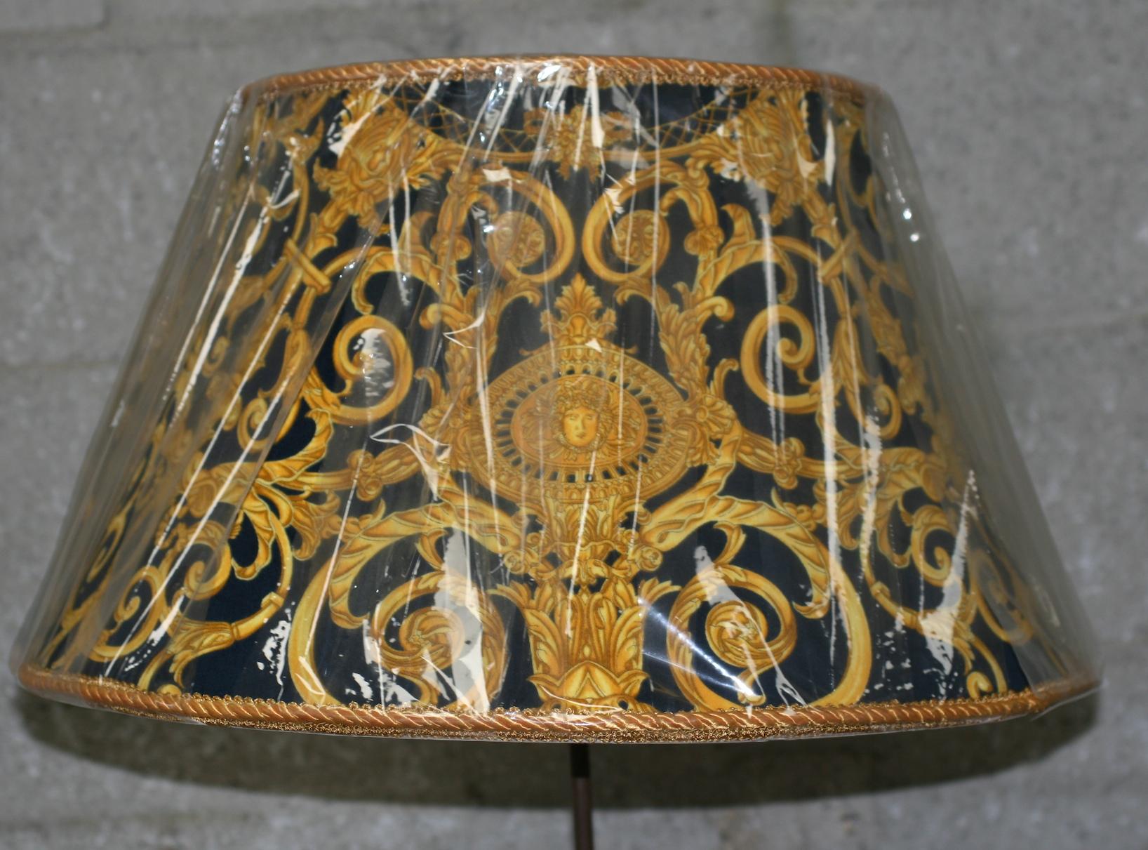 Baroque Revival Gianni Versace Barocco Lampshade For Sale