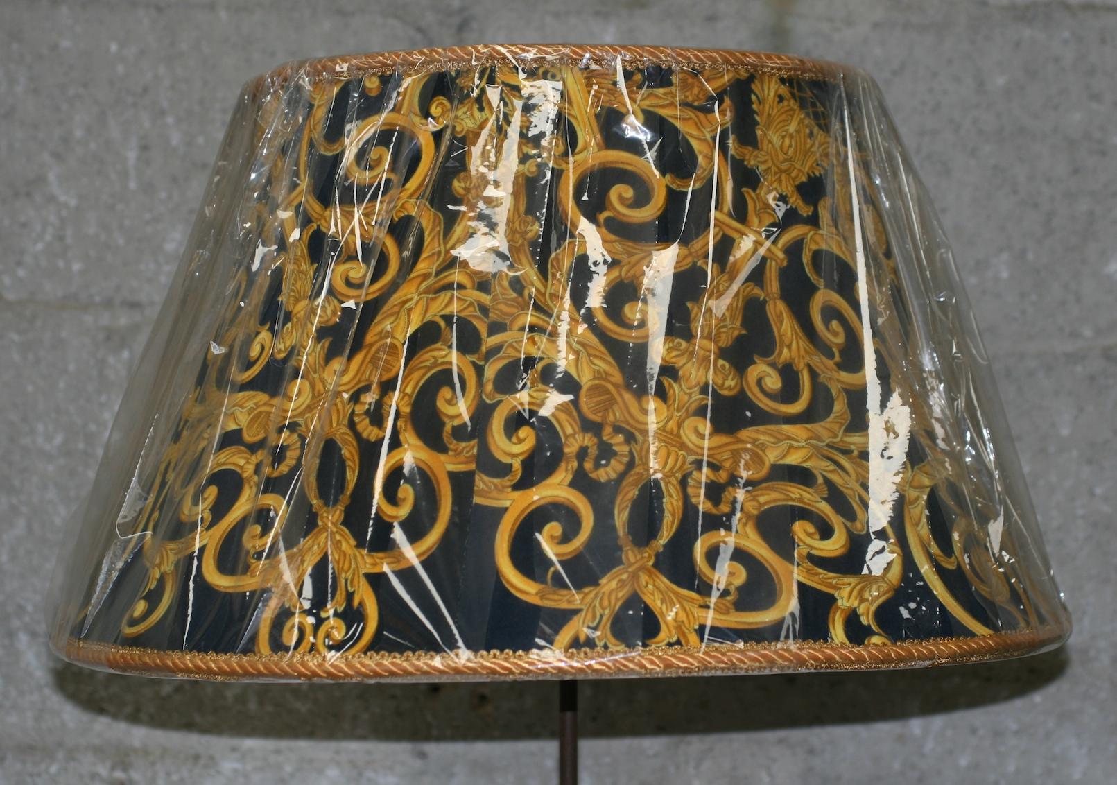 Italian Gianni Versace Barocco Lampshade For Sale