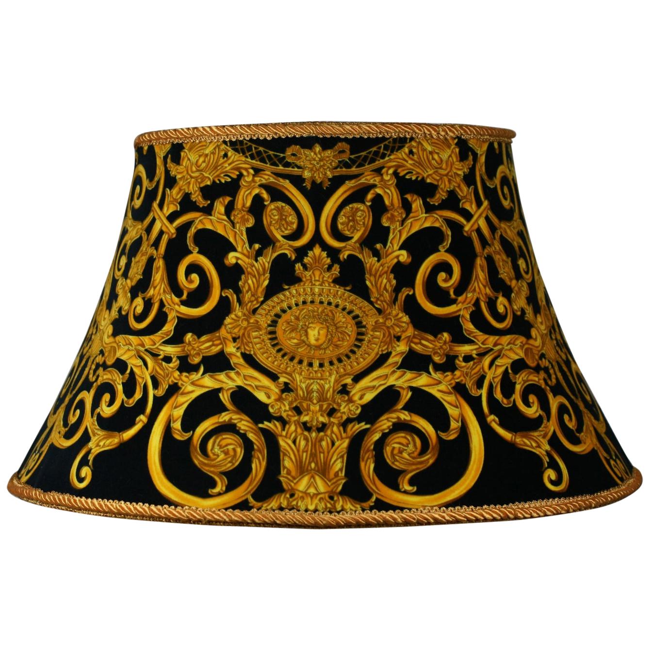 Gianni Versace Barocco Lampshade For, Versace Table Lamps Uk