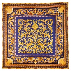 Used Gianni Versace, Baroquesque Blue Rug