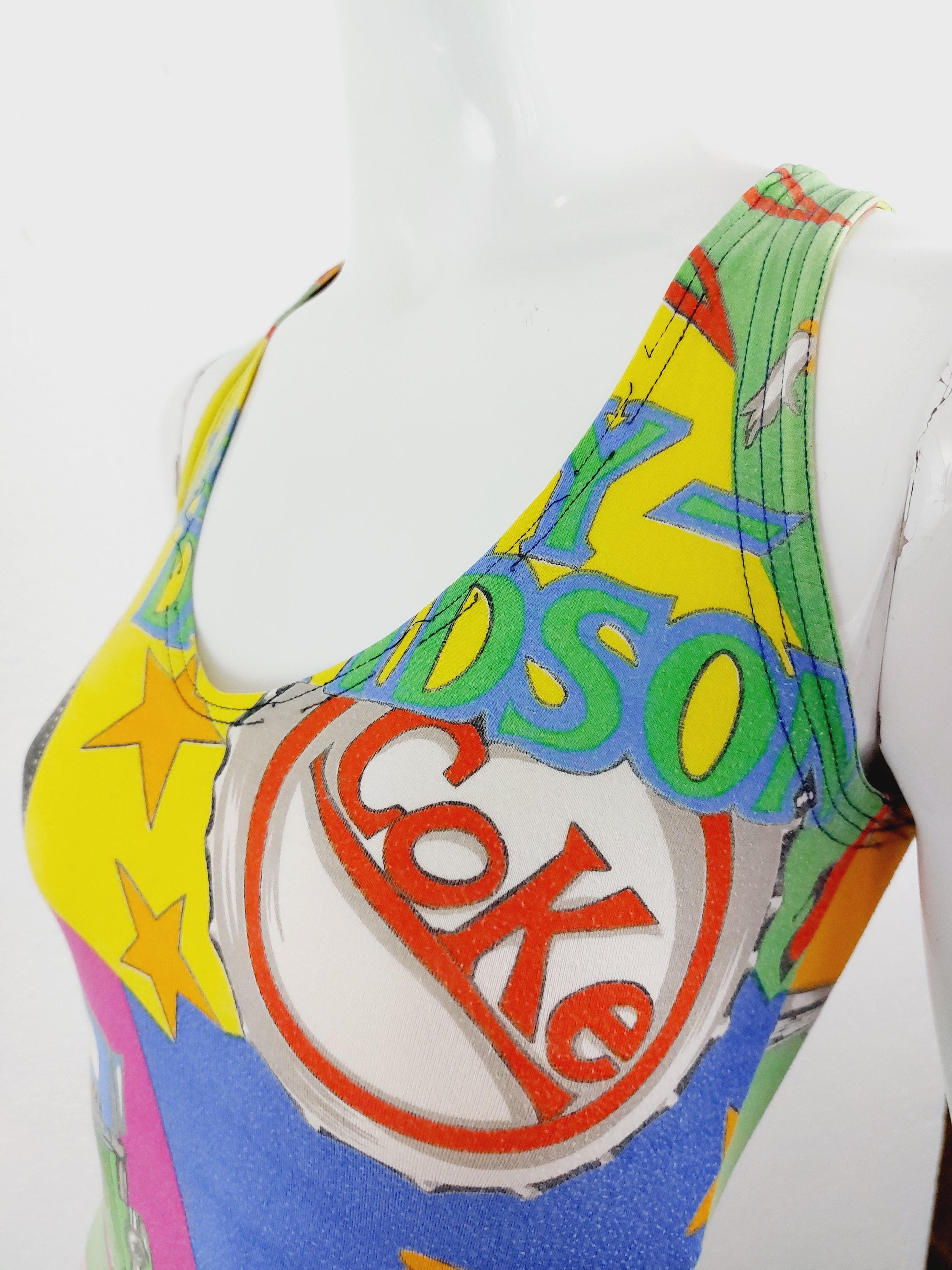 Gianni Versace  Betty Boop Pop Art Rolls Royce Cartoon Kourtney Kardashian Dress For Sale 3