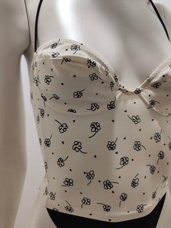 Gianni Versace black and white swimwear still with original tags