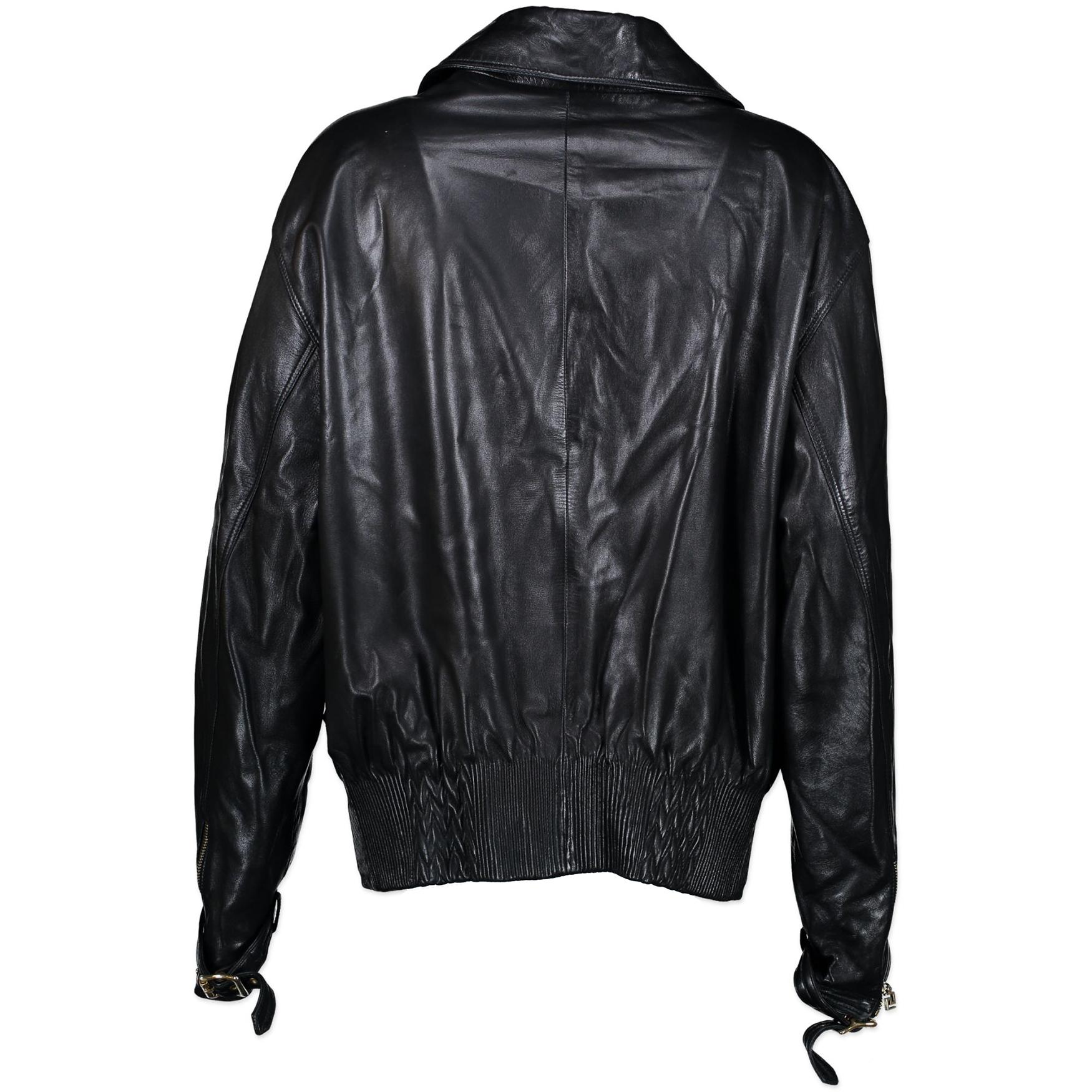 gianni leather jacket