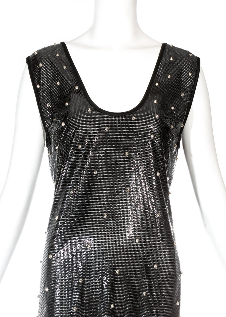 versace metal mesh