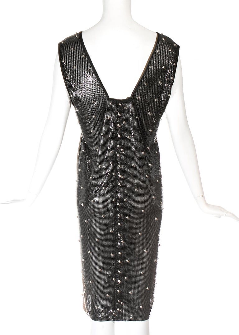 black chainmail dress Sequin Chainmail Party Dress – Venga Store