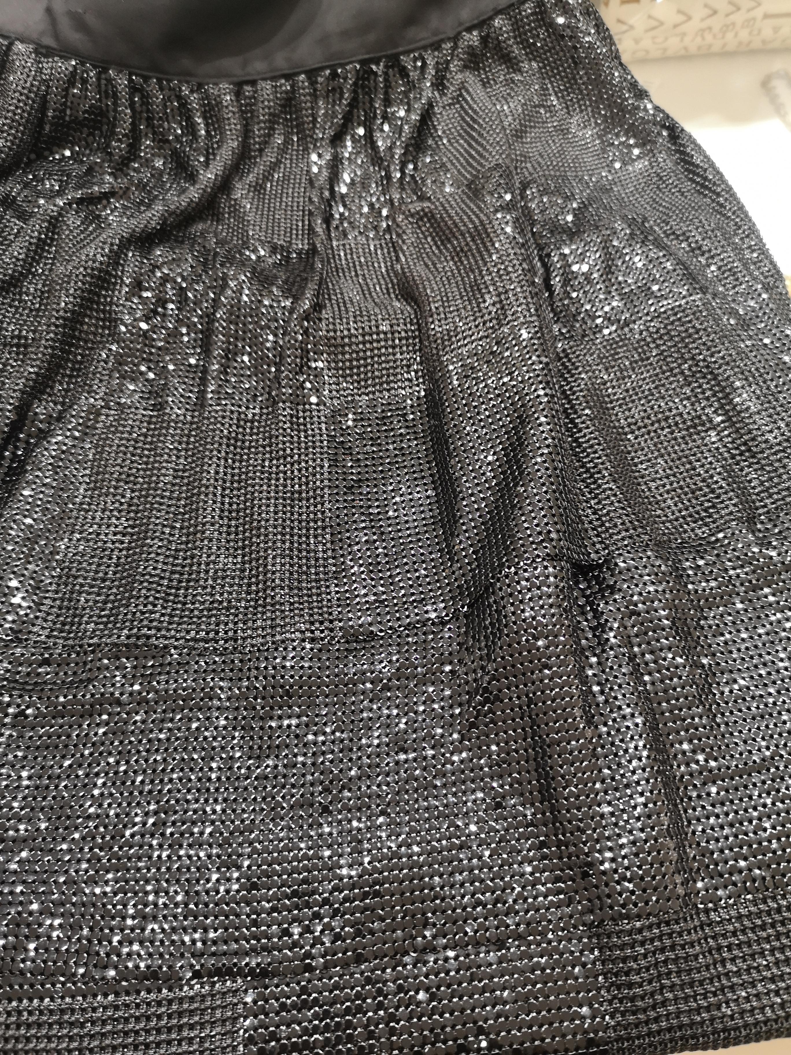 Gianni Versace black Skirt For Sale 4