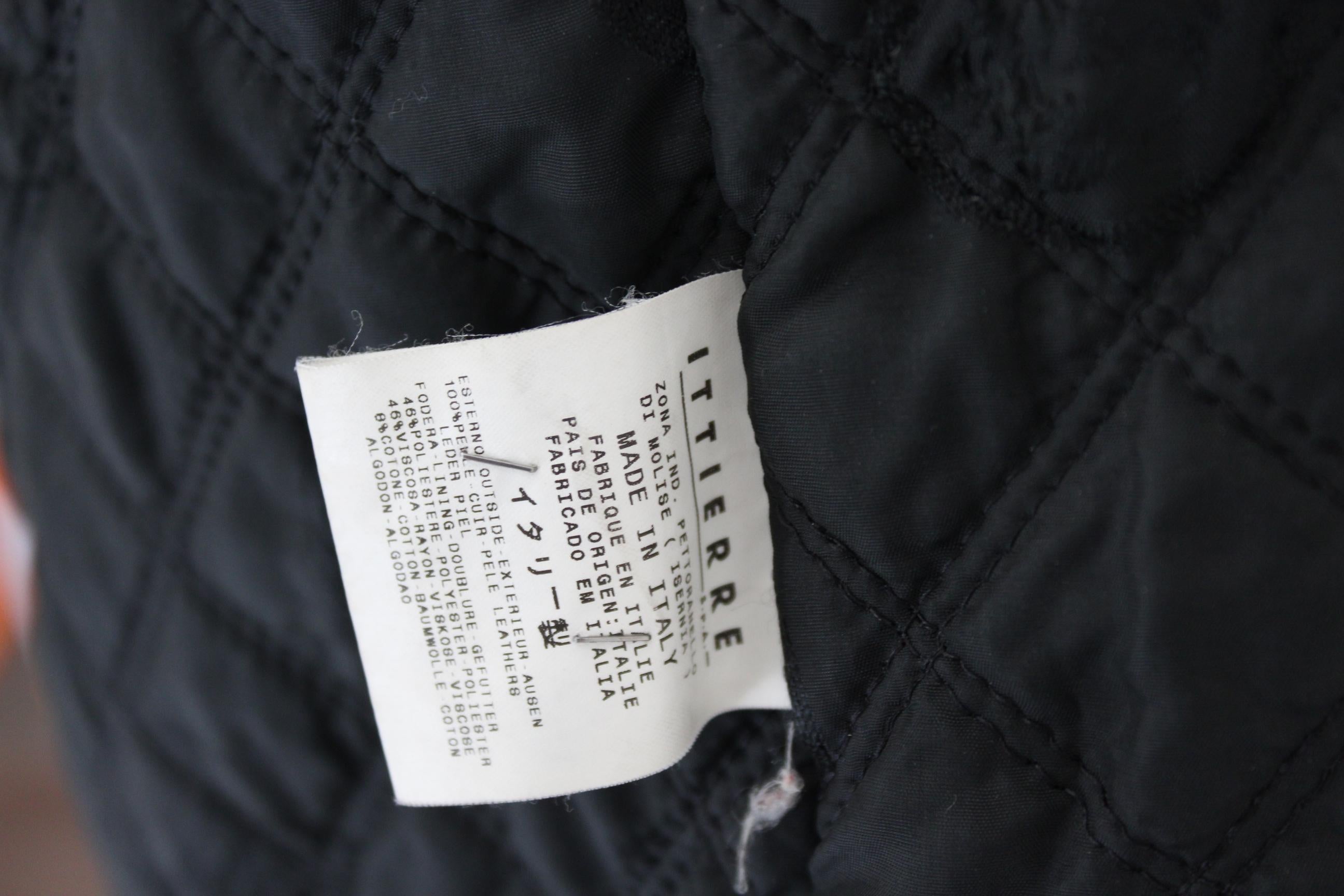 Gianni Versace Black Soft Leather Long Coat 1990s 5
