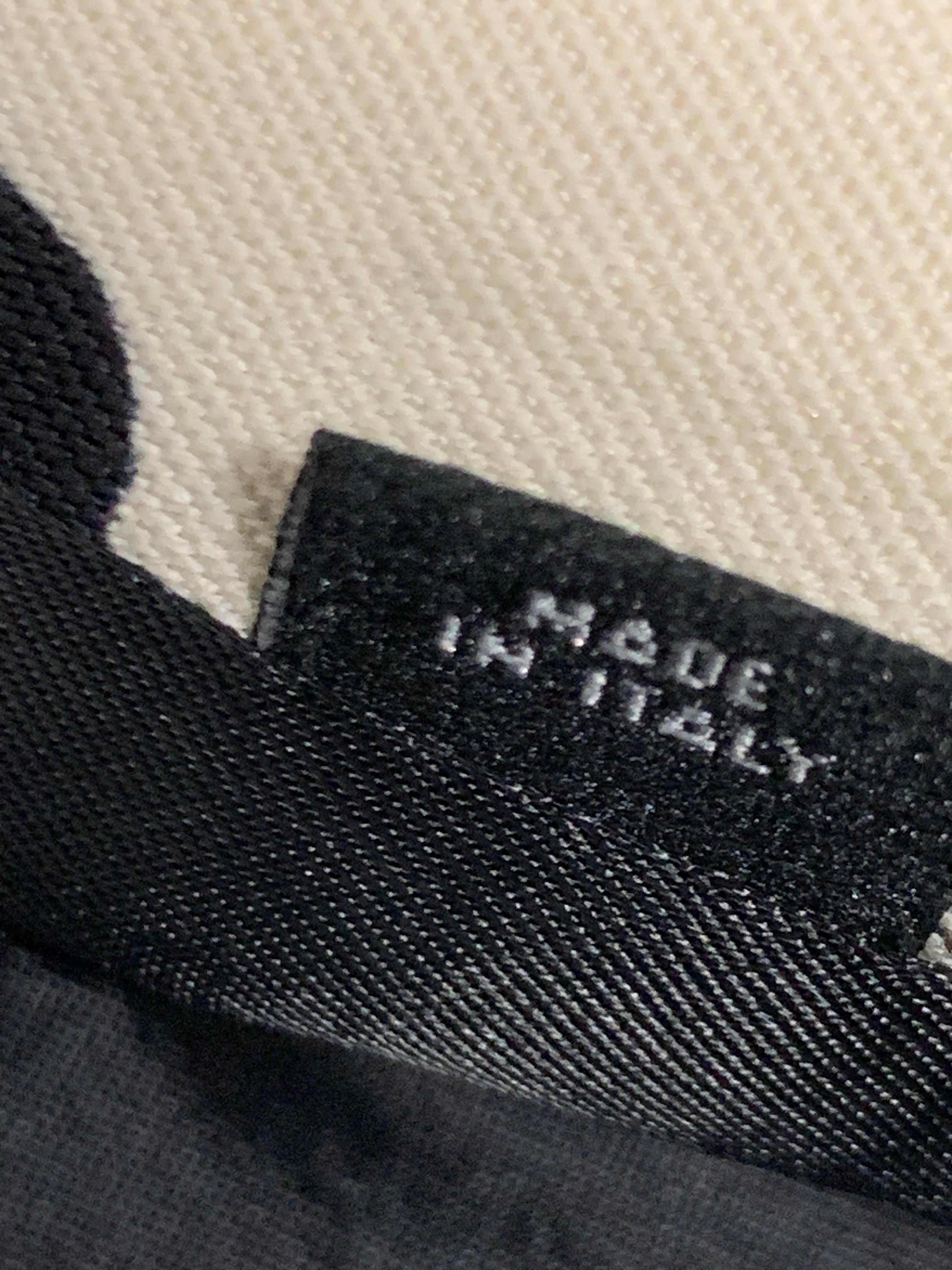 Gianni Versace Black/White Cow Print Wool Gabardine Jacket w Single Button For Sale 14